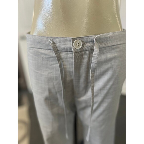 NWT J. FERRAR Men’s Big & Tall Light  Woven Pattern Pants Light Gray (S) #333 - Picture 6 of 12